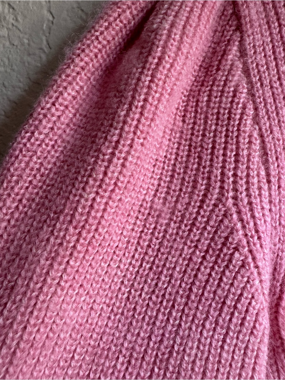 J.Crew Alpaca Merino Wool Pink Cardigan Sweater Size M Balloon Sleeve BB391 - Picture 5 of 10